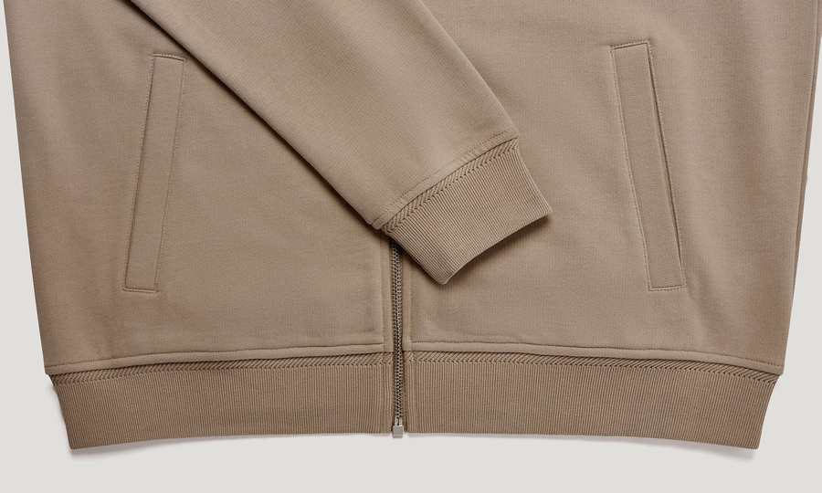 BELSTAFF FULL ZIP SWEATSHIRT