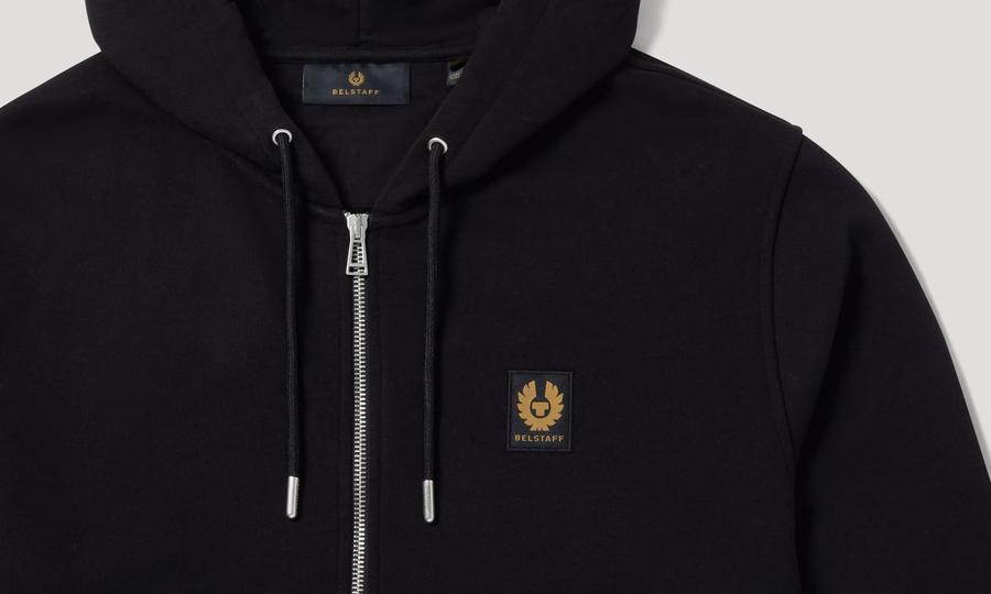 BELSTAFF FULL ZIP HOODIE