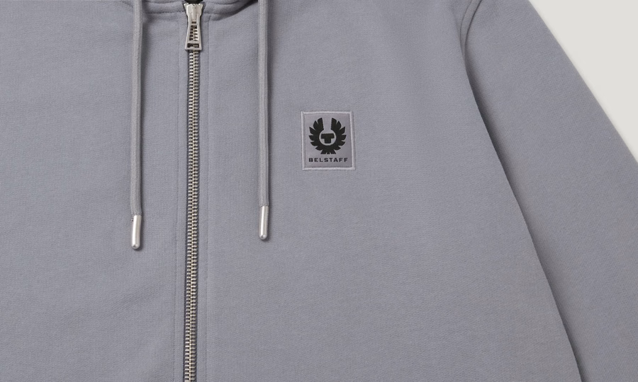 BELSTAFF FULL ZIP HOODIE