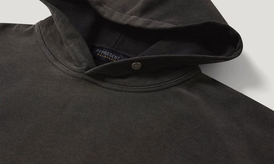 BELSTAFF X REPRESENT BORN TO BIKE HOODIE