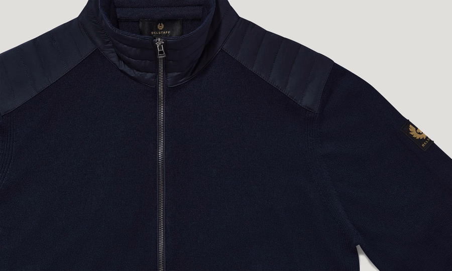 KELBY ZIP CARDIGAN