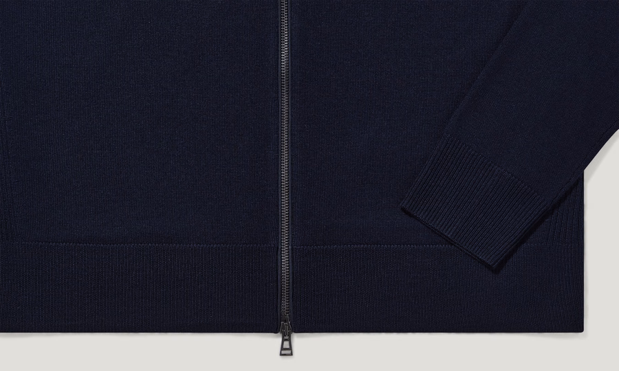 KELBY ZIP CARDIGAN