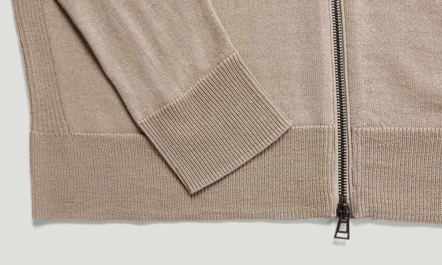 KELBY ZIP CARDIGAN