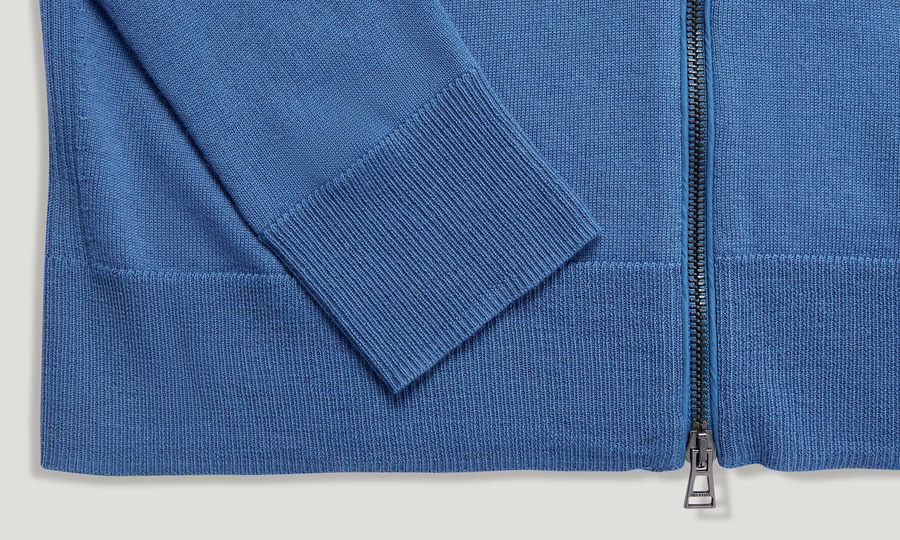 KELBY ZIP CARDIGAN