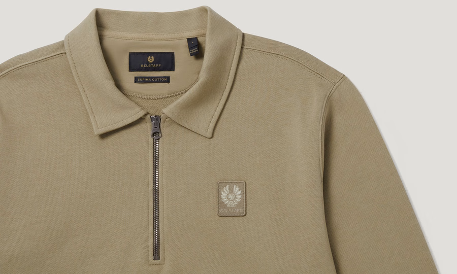 CURATOR COLLARED SWEATSHIRT
