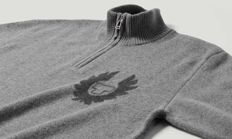 COMPETITION SPRAY GRAPHIC KNIT